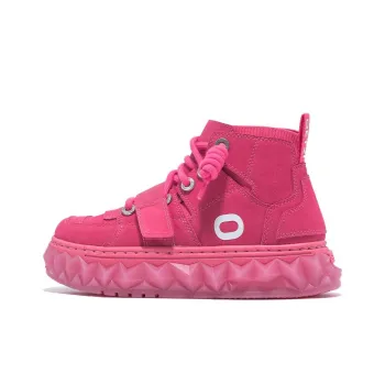 OETZI Ice Man Oz Ankle Boots Women's Rose Red
