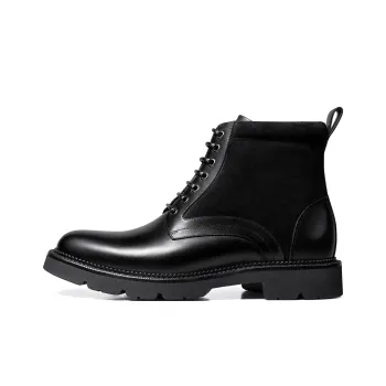 THOM WILLS Short Martin Boot Men's Black