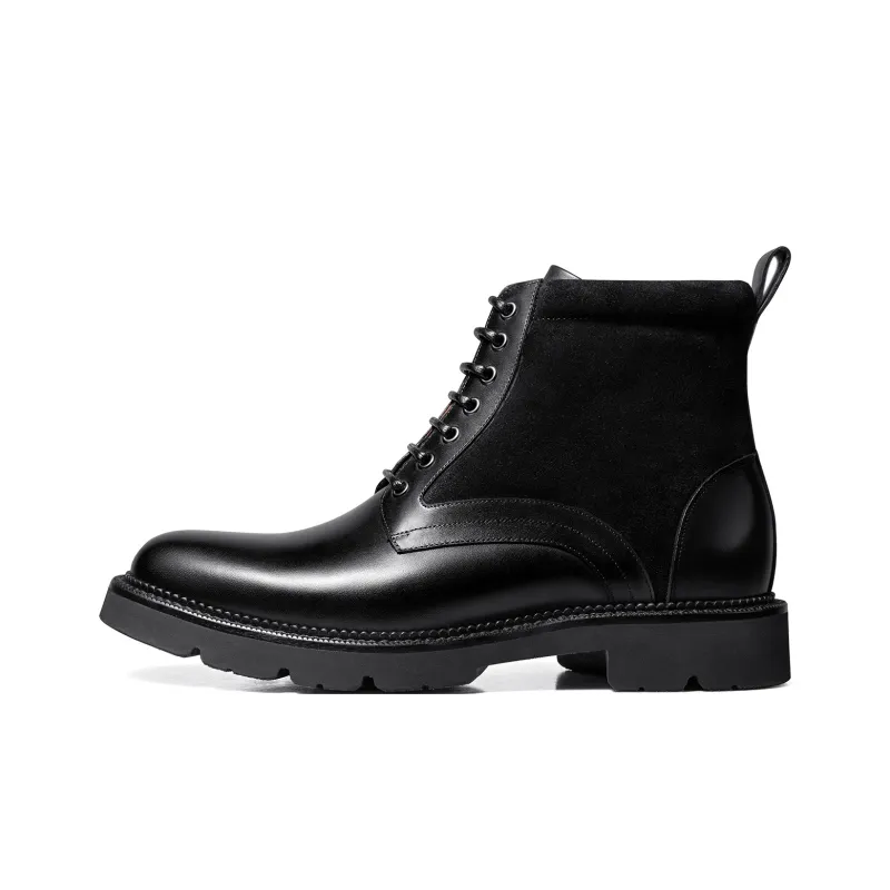 THOM WILLS Short Martin Boot Men's Black-0