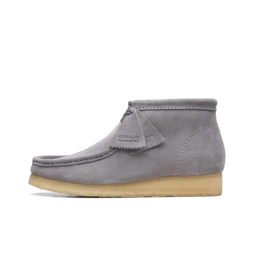 Clarks Originals Wallabee Boot Grey Suede