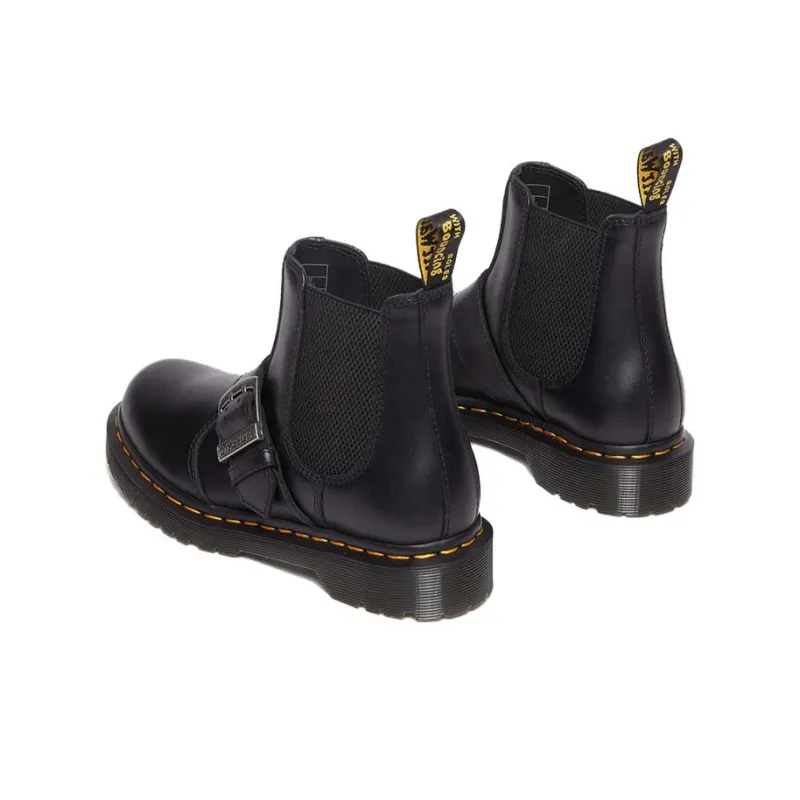 Dr. Martens Dr.Martens 2976 Buckle Pull Up Leather Chelsea Boots 'Black Pull Up' Women's-3