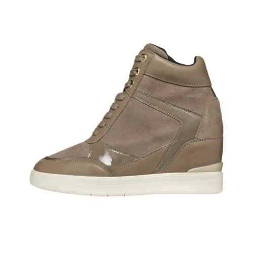 GEOX Ankle Boots 8cm Women's Dark Taupe