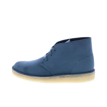 Clarks Desert Coal Ankle Boots Men's Blue
