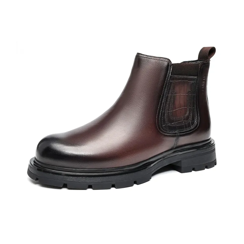 C°BANNER Chelsea Boots Men's Brown-1