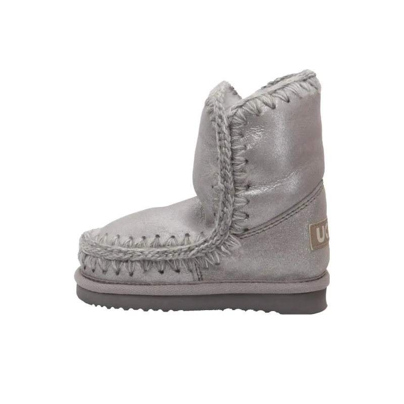 Mou Kids Eskimo Metallic-sheen Boots-0