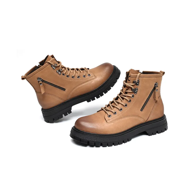 C°BANNER Ankle Boots 4.5cm Men's Earth Yellow-3
