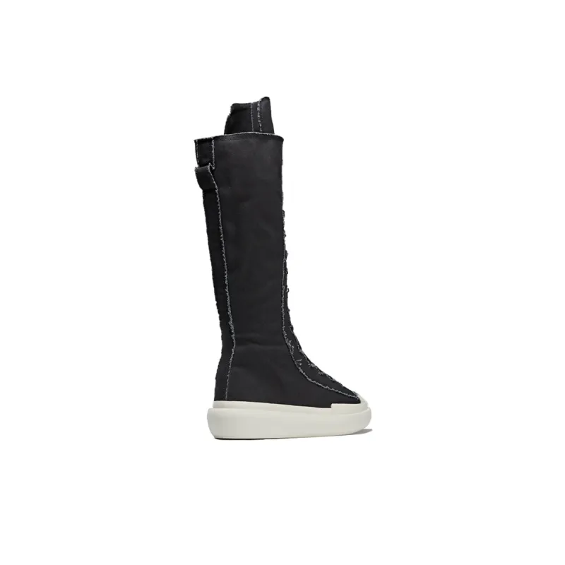 Y 3 Nizza Distressed Boot Sneakers-3