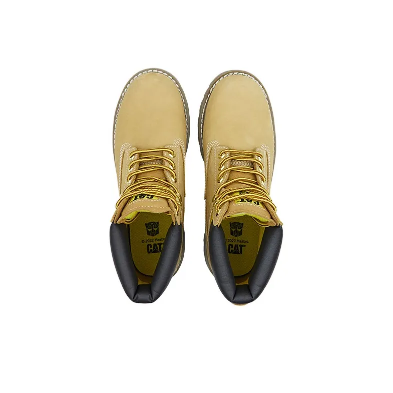 CAT Outdoor Boots Women's High Top Yellow-2