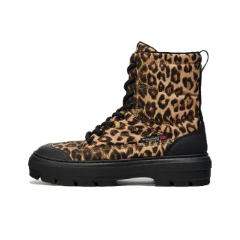 ZARA Ankle Boots 4cm Women's Leopard Print