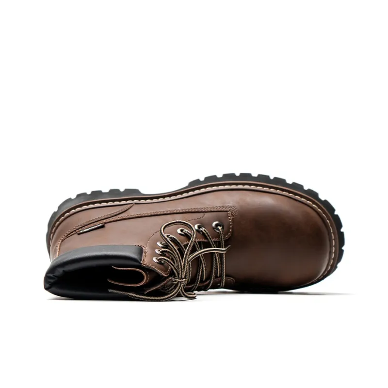 Mule Donkey Martin Boot Unisex Brown-6