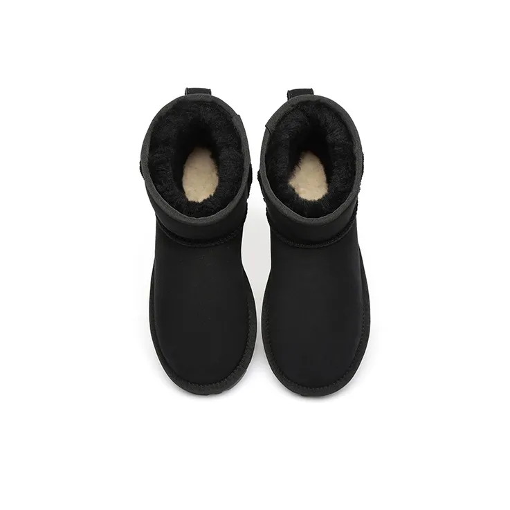 EVERAU Snow Boots Unisex Black-3