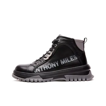 Anthony Miles Outdoor Boots Men Black & Gray