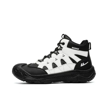 Warrior Wear Resistant Slip Resistant Ankle Length Outdoor Boots Men's White Black