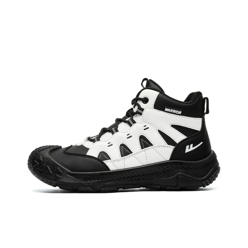 Warrior Wear Resistant Slip Resistant Ankle Length Outdoor Boots Men's White Black-0