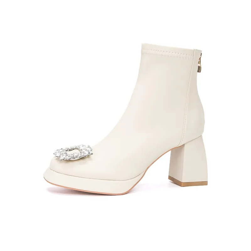 Zubumei Ankle Boots 7CM Women's-6