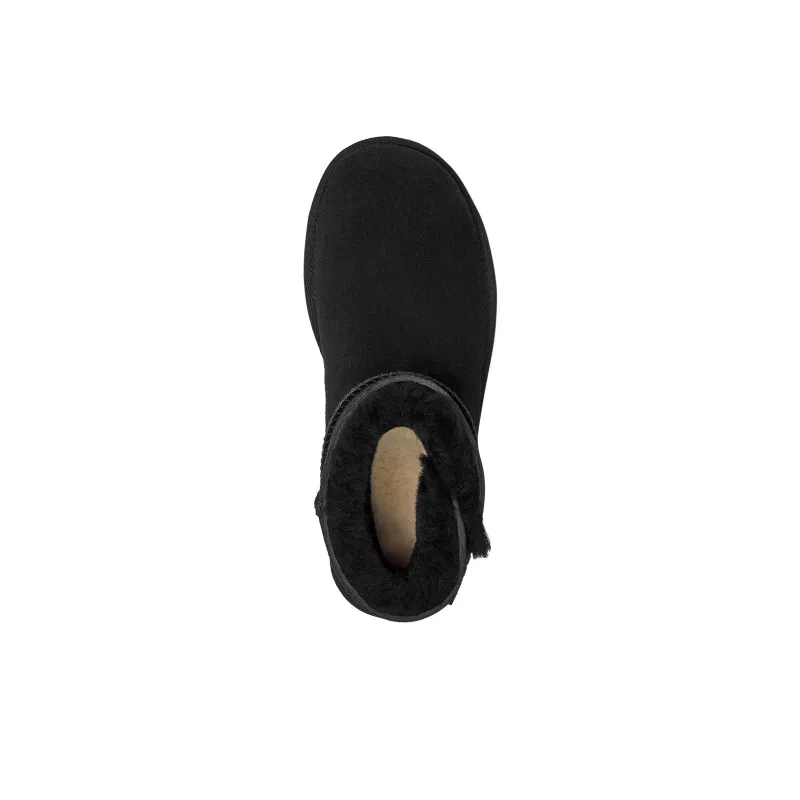 UGG Mini Bailey Logo Strap Boot 'Black' Women's-3