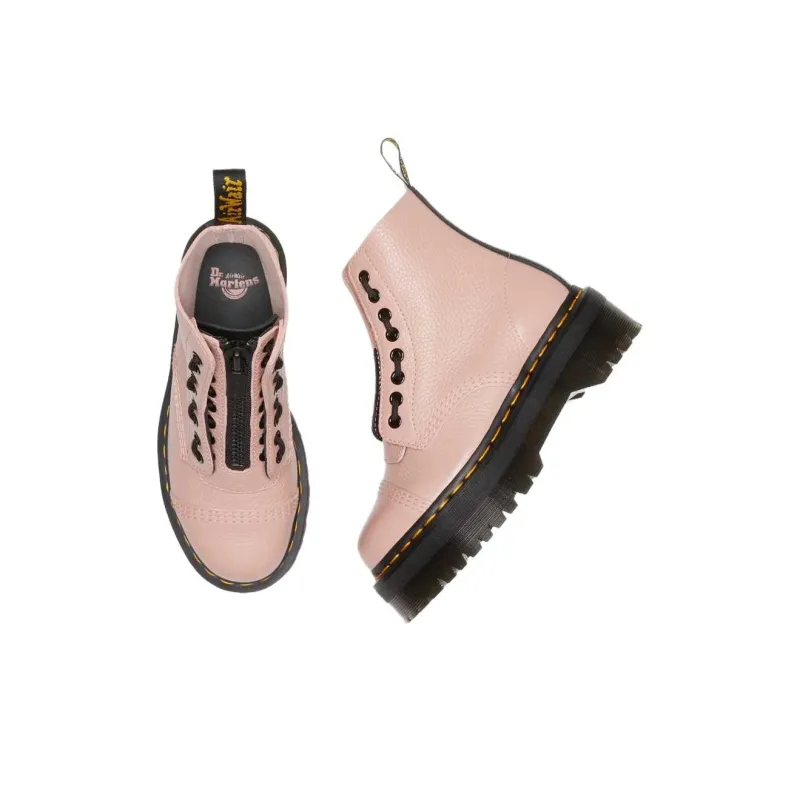 Dr.Martens SINCLAIR Short Martin Boot Women's Pink-3