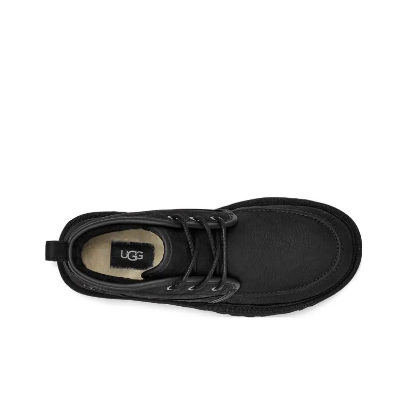 UGG Neumel Moc Boot 'Black Leather'-2