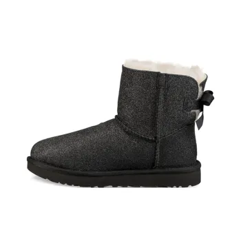 UGG Mini Bailey Bow Sparkle 'Black' Women's
