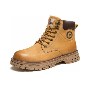 CAMEL Martin Boots Men CAMEL/Coffee