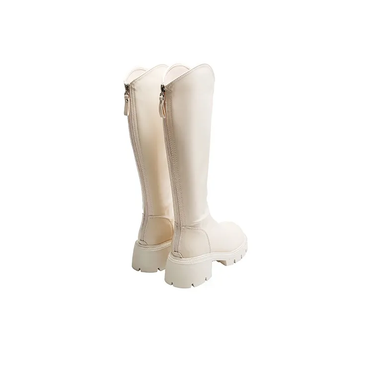 GRACEGIFT Knee-high Boots 5.5cm Women's-12