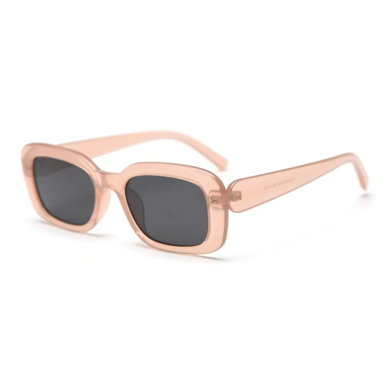 AAJF TR/Memory Plastic Metal Oval Sunglasses Unisex-5
