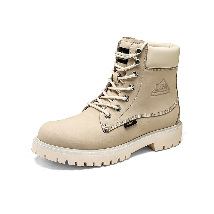 Lee Yellow Boots Short Martin Boot Unisex-6