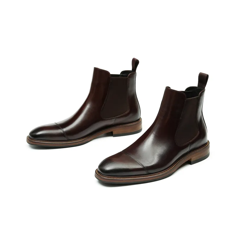 ASTON M.JAZZ Short Chelsea Boots Men's-8