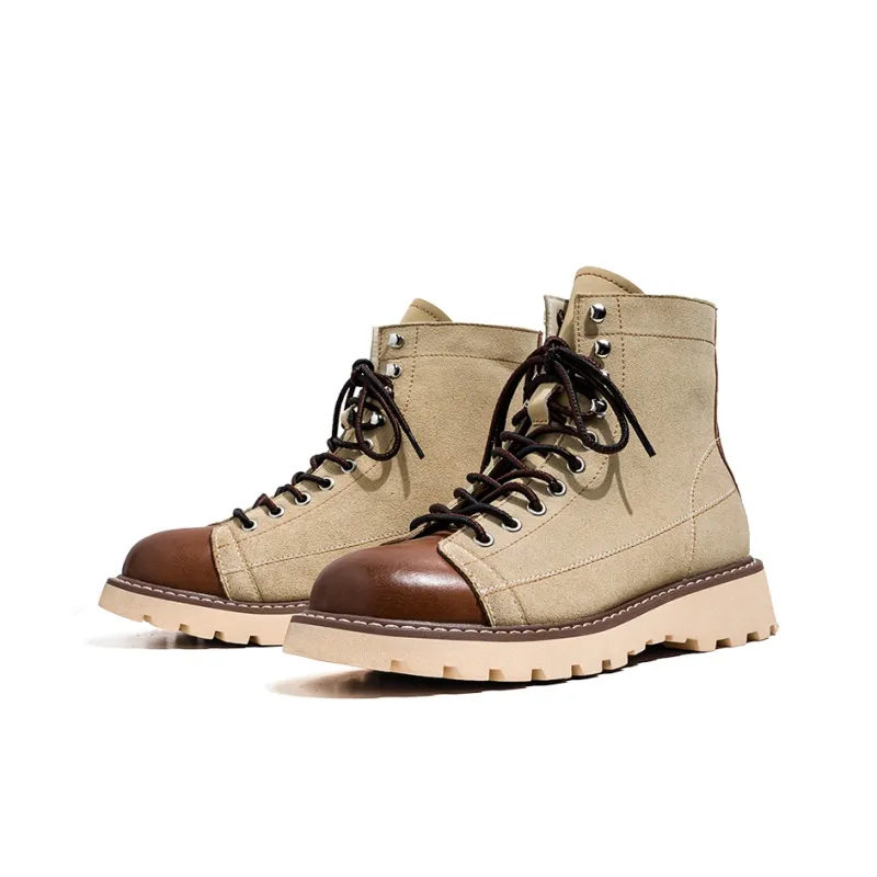 WEISHIBANGWEI Warm Crew Outdoor Boots Men's-8
