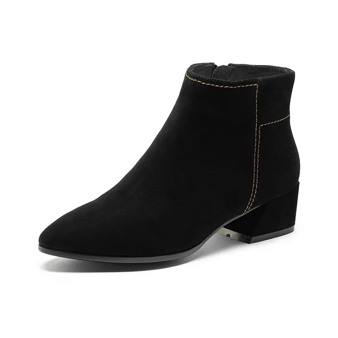 DG Ankle Boots Women's Black/Gray-0