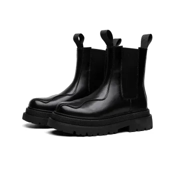 Chi Wolf Chelsea Boots Men's Black