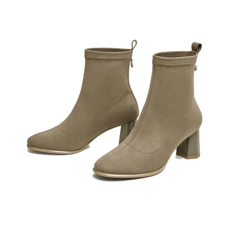 TATA Ankle Boots Women's Black/Brown-10