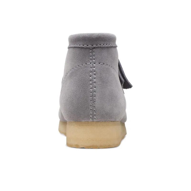 Clarks Originals Wallabee Boot Grey Suede-5