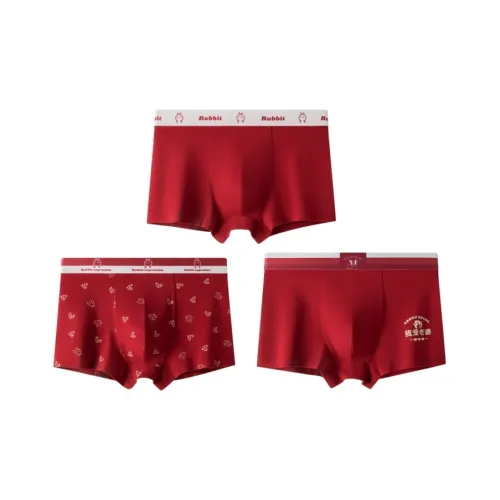 Qiao Ni Tong Underpants Men's 3 Pack