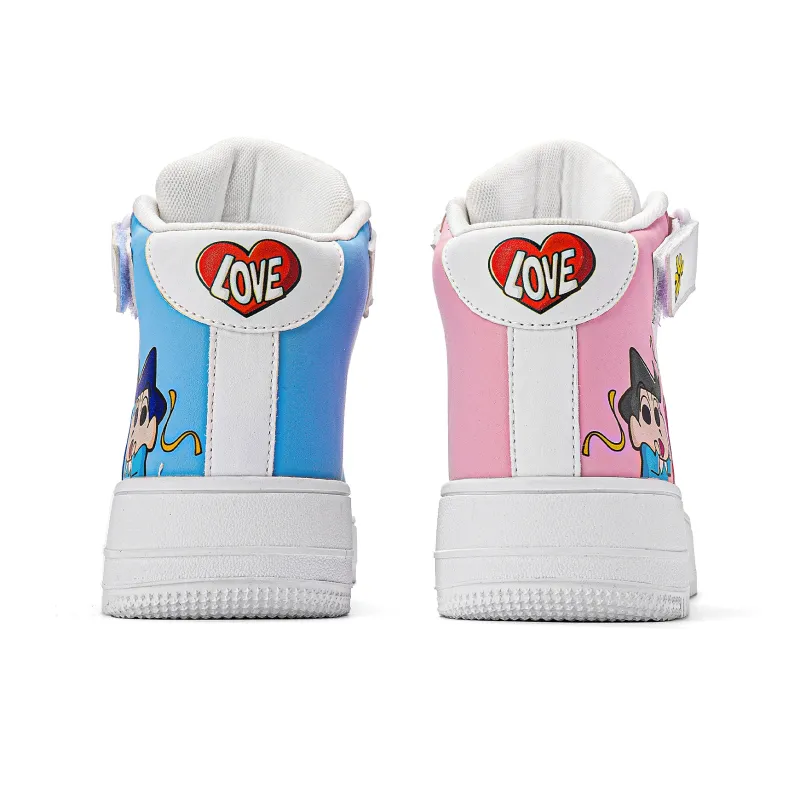 Crayon Shinchan High-Top Vintage Basketball Shoes Unisex Box-30