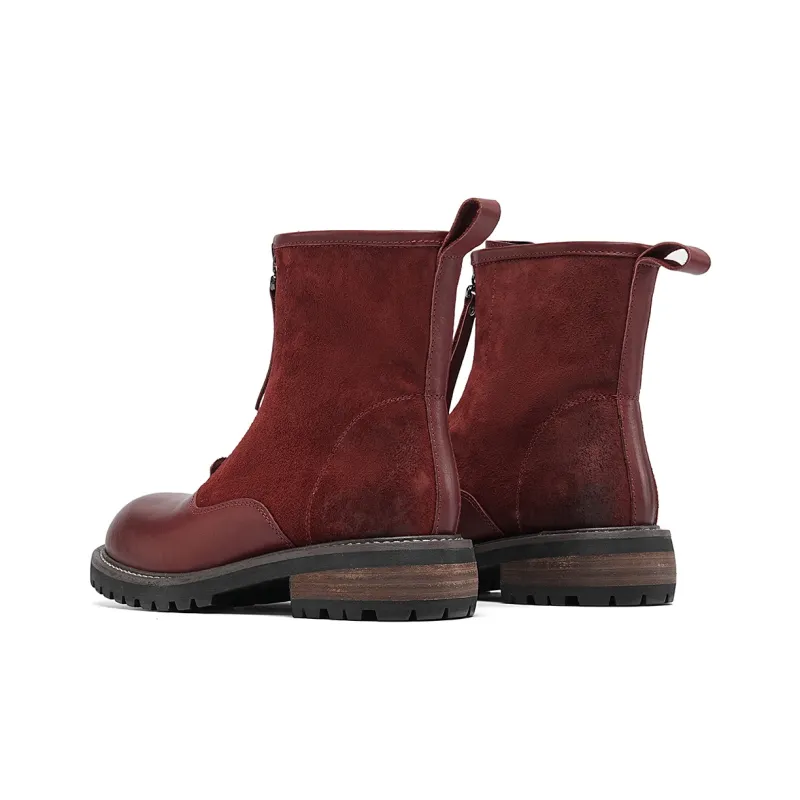 C°BANNER Crew Chelsea Boots Women's Red-3