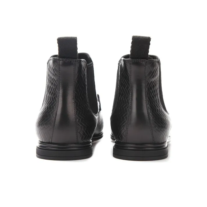 Satchi Chelsea Boots Men Black-4