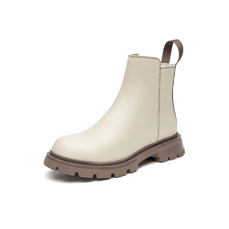 DG Ankle Boots Women's Black/Ecru-3