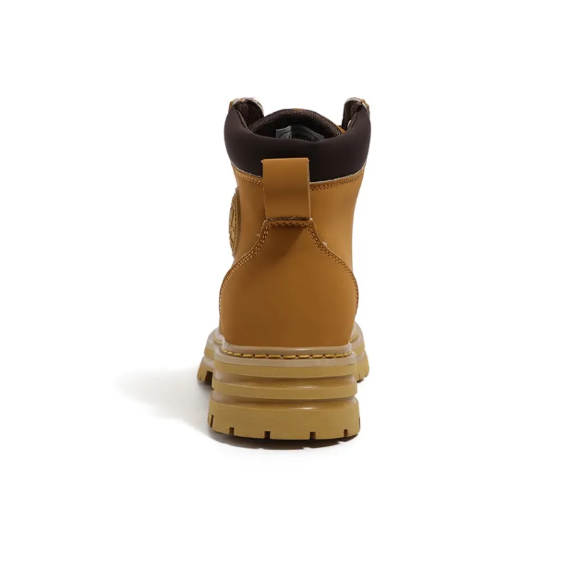 HUANQIU Martin Boots Women's Ginger Yellow-3