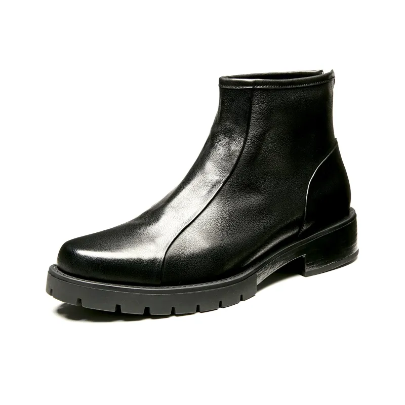 Brounvanm Ankle Boots Men's Black-1