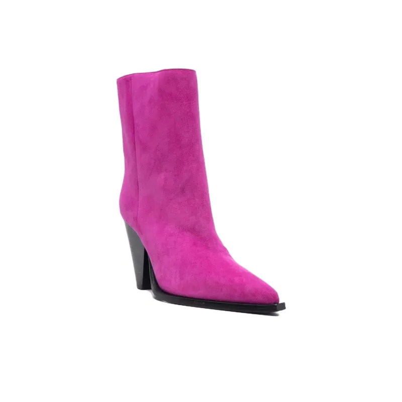 SCAROSSO Emily Suede Boots Women's-2
