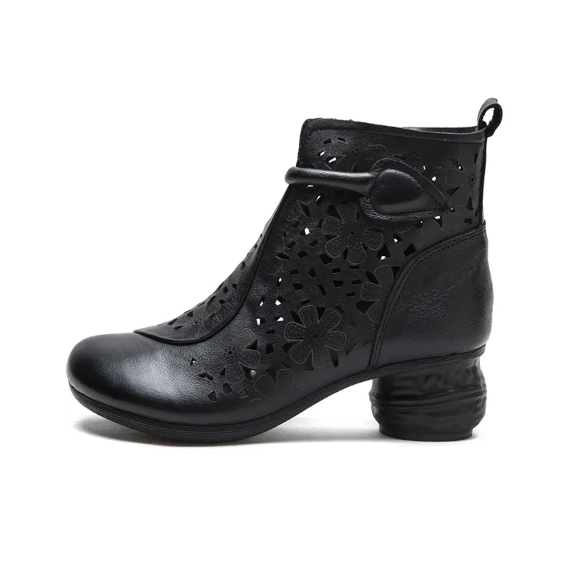 Jay Ankle Boots Women's Brown/Beige/Black-8