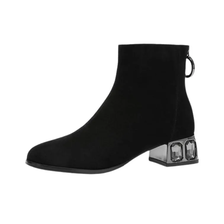 Satchi Ankle Boots Women's Black-0