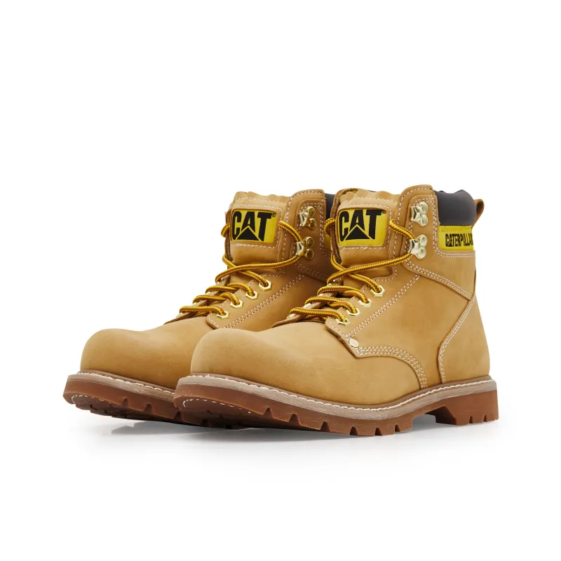 CAT Second Shift Short Martin Boot Unisex Yellow-1