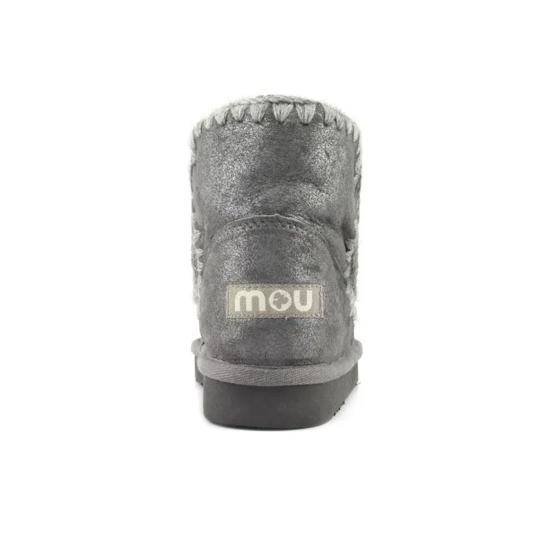 MOU Eskimo Ankle Boots Women's Gray-3