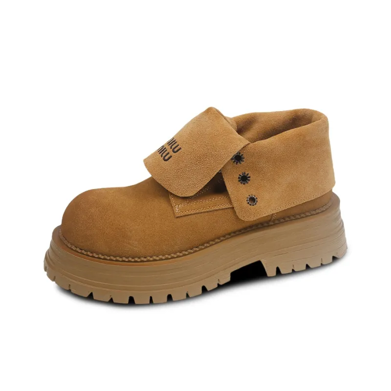 Y6T Ankle Boots Women's Camel/Beige-1