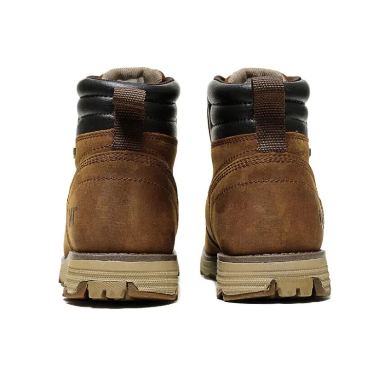 CAT Outdoor Boots Men Yellow/Brown-4
