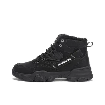 Warrior Short Snow Boots Men's Black