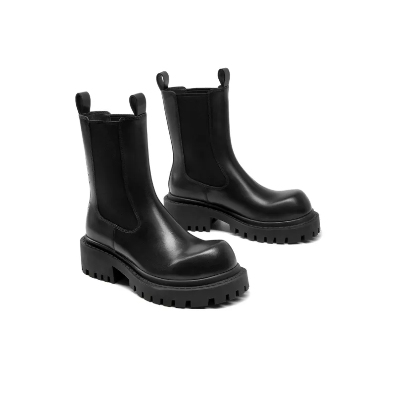 Beau Today Short Chelsea Boots Women's Black-1