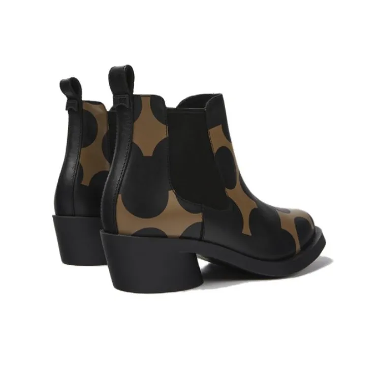 CAMPER Bonnie 50mm Calf-suede Ankle Boots-1